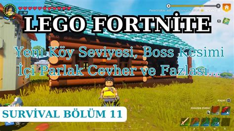 LEGO Fortnite Yeni Köy Seviyesi Boss Kesimi İçi Parlak Cehver