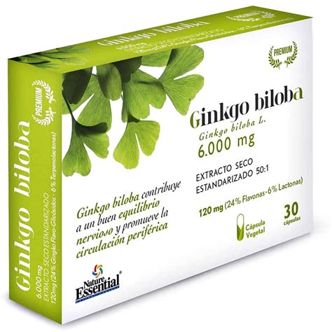 Ginkgo Biloba Mg C Psulas M S Cuidarse