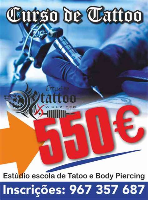 CURSO DE TATUAGEM CERTIFICADO Amadora Centro Da Amadora Doplim 92626