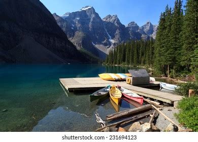 Moraine Lake Canada Stock Photo (Edit Now) 231694129