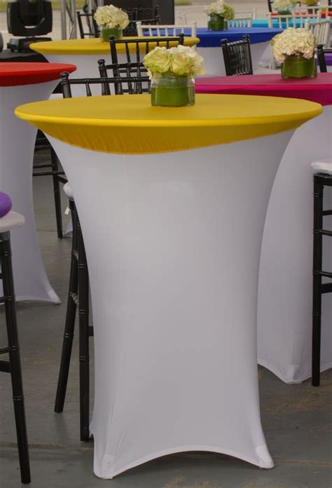 Modern yellow highboy | Cocktail table decor, Stylish tables, Table covers