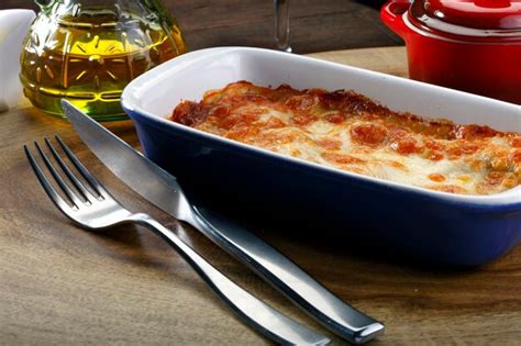 Premium Photo | Roasted lasagna traditional italian dish