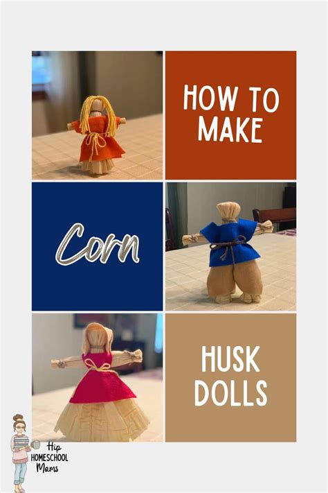 How To Make Corn Husk Dolls With Free Printable Instructions Hip