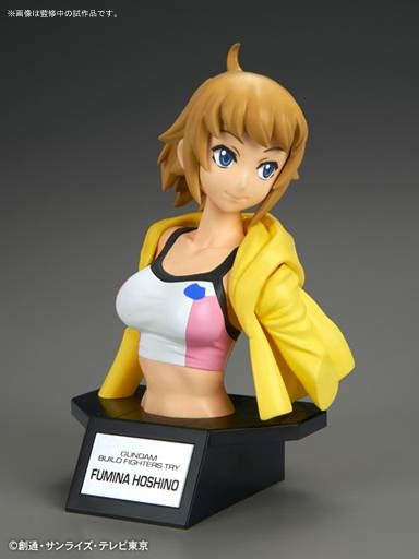 Gundam Build Fighters Try Fumina Hoshino [figure Rise Bust Bandai