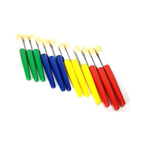 Maxi Paint Brushes (12 Pieces) - Curious Kids