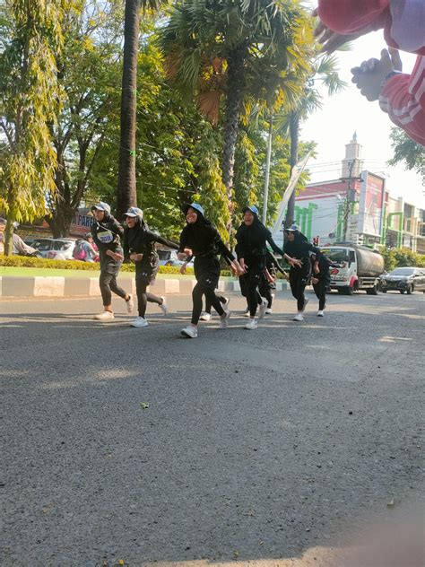 Sang Juara Kembali Bertahan Dalam Gerak Jalan Kabupaten Pati Tahun