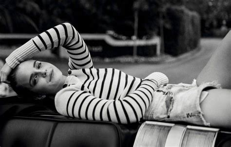 Emma Watson Women Actress Brunette Monochrome Looking At Viewer Wallpapers HD Desktop And