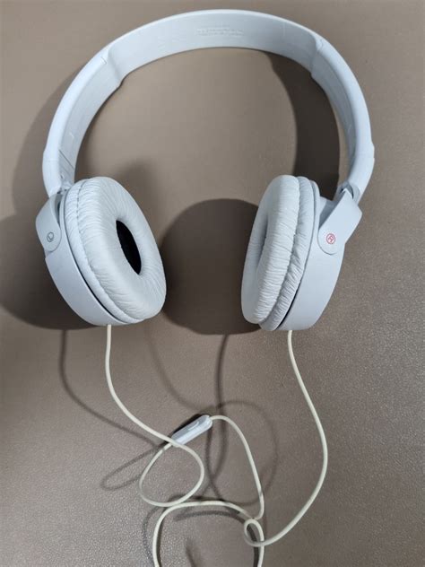 Sony Wired Headphones with Mic, Audio, Headphones & Headsets on Carousell