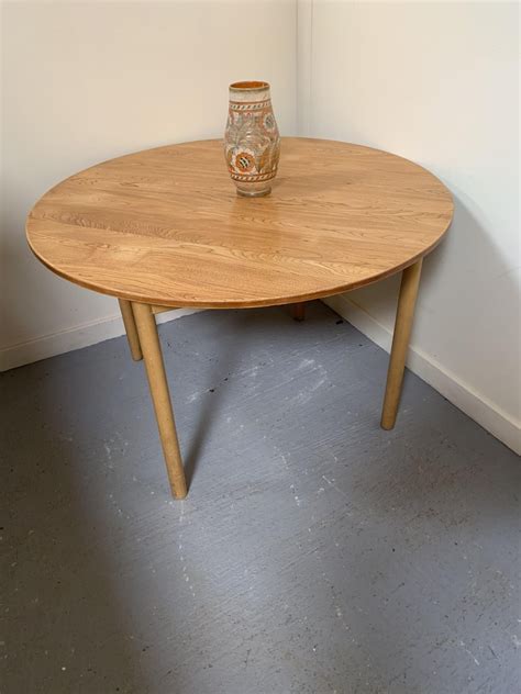 Vintage Elm Dining Table From Ercol 1960s For Sale At Pamono