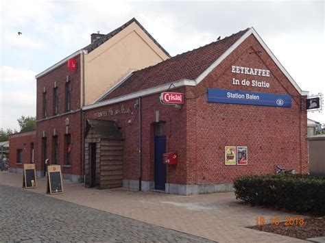 Les gares belges d'autrefois. Station van Balen (Nethe) / La gare de ...