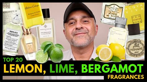 Top 20 Lemon Lime And Bergamot Fragrances 🍋🍋🍋 Youtube