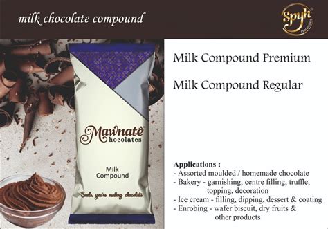 Mawnate Bar Milk Chocolate Compound Slab Packaging Size Gms At Rs