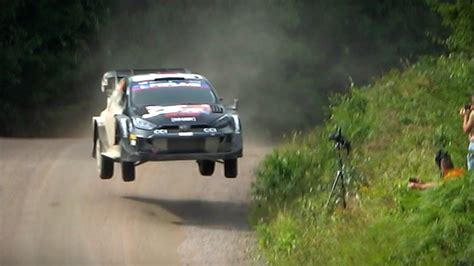 WRC Secto Rally Finland 2024 Ouninpohja JUMPS FLATOUT YouTube