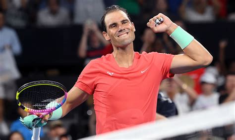 Back In Business Nadal Triumphs Over Thiem In Brisbane Return Brisbane International Tennis