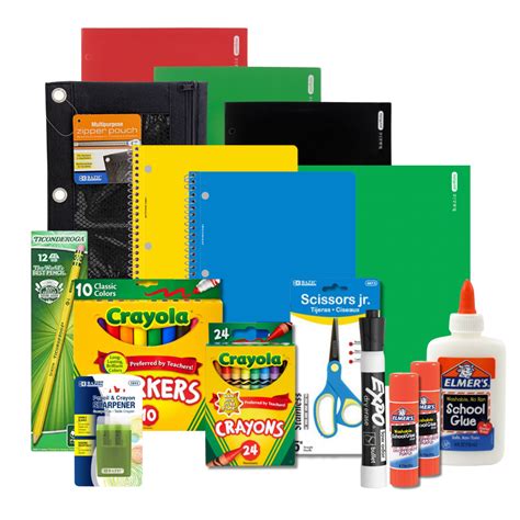 Mwsc Back To School Supply Kit Elementary Homeschool Materials For