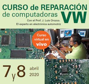 Curso virtual en vivo Reparación de Computadoras VW