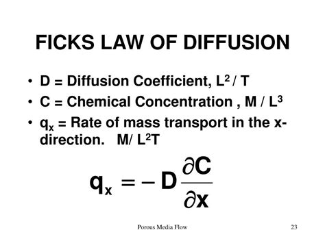 Ppt Flow Through Porous Media Powerpoint Presentation Id480008