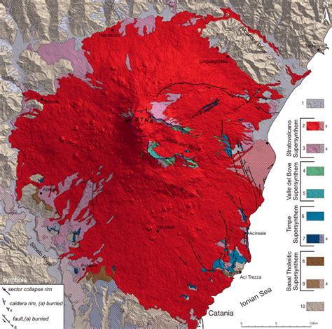 Etna Volcano On Map / Mount Etna Volcano, Italy: Map, Facts, Eruption ...