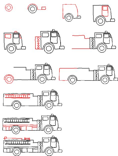 Draw A Fire Engine