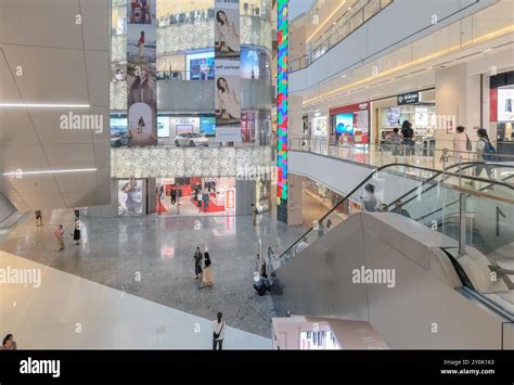 Shenzhen, China - September 02, 2024 : A modern shopping mall in ...