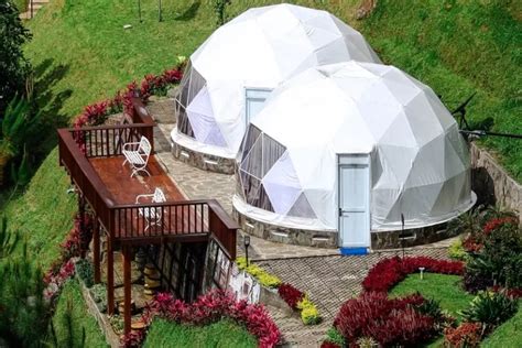 Damar Langit Resort Glamping Yang Hits Di Puncak Bogor View Indah Dan