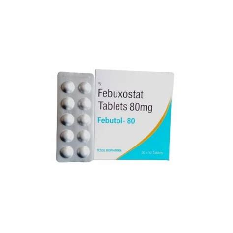 80mg Febuxostat Tablets At Rs 1700box Febuxostat Tablets In Chennai