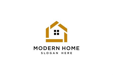 modern home logo design vector (2132722)