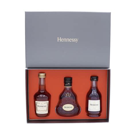 Hennessy Cognac Mini Set Box