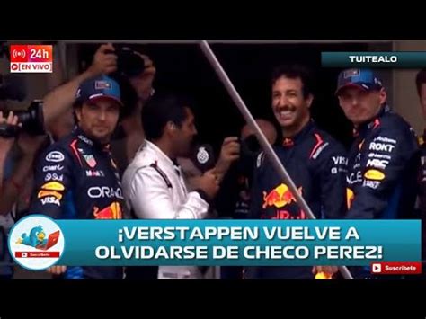 Max Verstappen Vuelva A Menospreciar A Checo P Rez Y Lo Cambia Por Otro