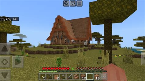 Construi A Minha Primeira Casa Minecraft Um Novo Come O Ep Youtube