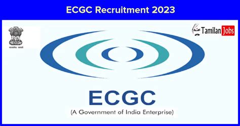 Ecgc Recruitment 2023 Probationary Officer Jobs Apply Online