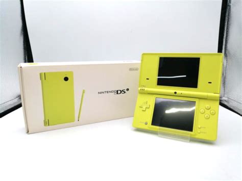 Excellent Nintendo Dsi Lime Green With Staritize Japanese Console