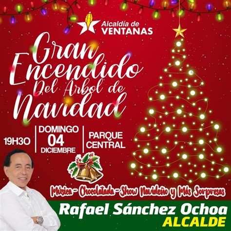 Todo Listo Para El Encendido Del Rbol De Navidad Este Domingo De