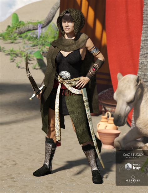 Arabian Secrets Outfit For Genesis 3 Female S Daz 3D