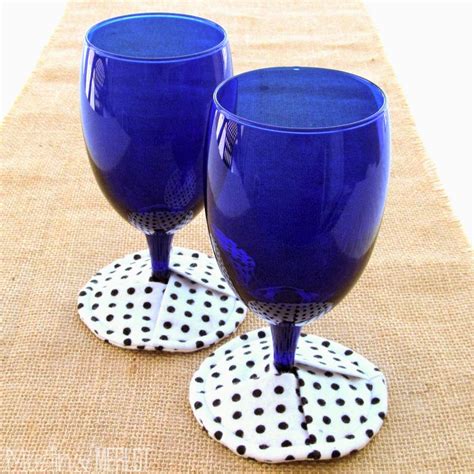 Tutorial: Wine Glass Coasters! - Muslin and Merlot