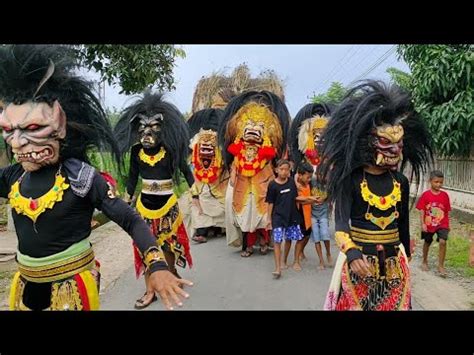 Hebyoh Iring Iringan Barongan Jaranan Ganong Gendruwon Reog Gembong