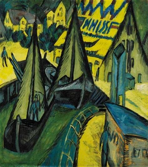 Ernst Ludwig Kirchner Hafen Burgstaaken Fehmarn 1913 MutualArt