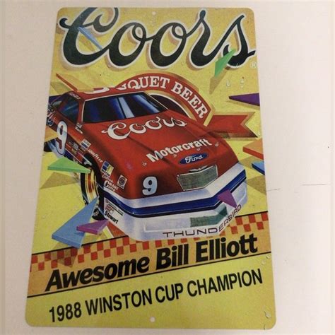 miller lite | Wall Decor | Coors Banquet Beer Aweson Bill Elliott 988 ...