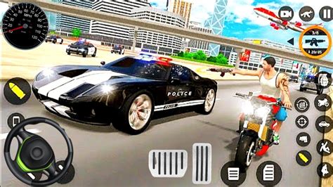 D Gangster Open World Crime Game John Snatch Lamborghini Car For