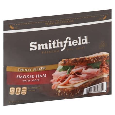 Smithfield® Thinly Sliced Smoked Ham Lunch Meat 16 Oz Harris Teeter