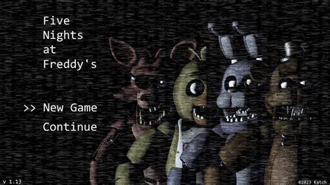 FNAF 1 Menu Remake by fastkaua on DeviantArt