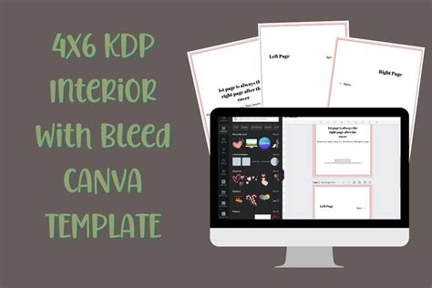 4x6 Kdp Interior With Bleed Template Graphic By Adkins Designs