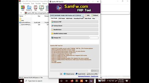 Samfw Frp Unlocking Tool V All Samsung Frp Unlock With One Click