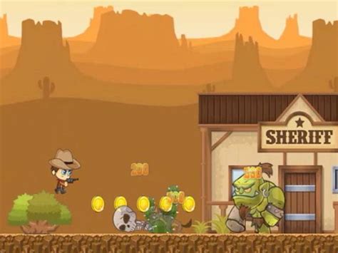 Super Cowboy Run Online Hra Hry Pomu