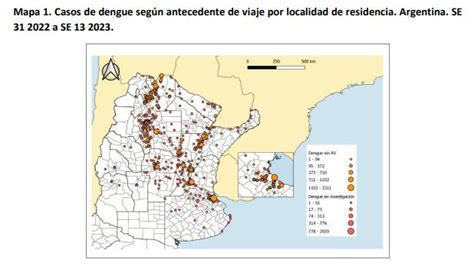 La Barcaza El mapa del dengue en la Argentina cuáles son los