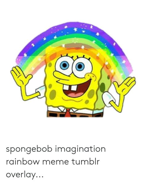 Detail Spongebob Rainbow Meme Generator Koleksi Nomer 15