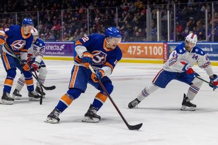 Bridgeport Islanders Forward Otto Koivula 12 Editorial Stock Photo