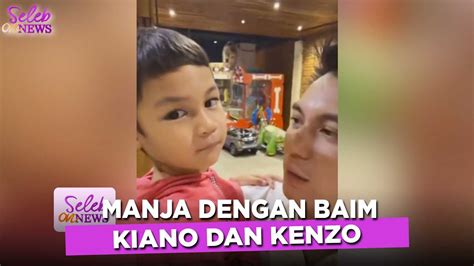 BEGITU MANJA Kiano Dan Kenzo Saat Baim Wong Libur Kerja SELEB ON