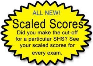 Scaled Score Ad SAT SHSAT BCA Test Prep