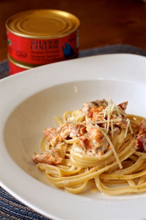 Smoked Salmon Linguine With Lemon Cream Sauce The Missing Lokness Recipe Salmon Linguine